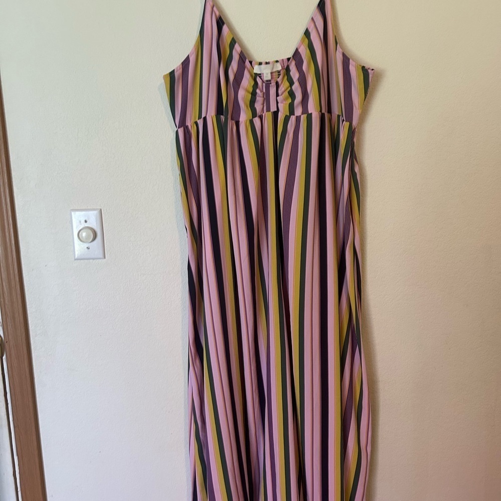 Adyson Parker XL Cropped Wide Leg Striped Jumper